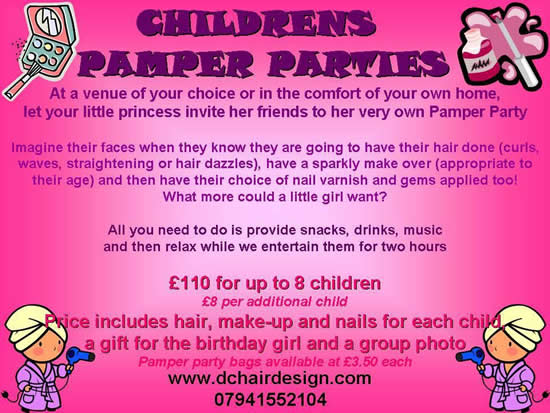 Children's Pamper Parties